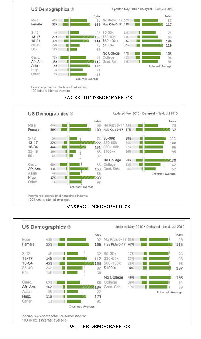 Profit Consultant SOCIAL MEDIA DEMOGRAPHICS